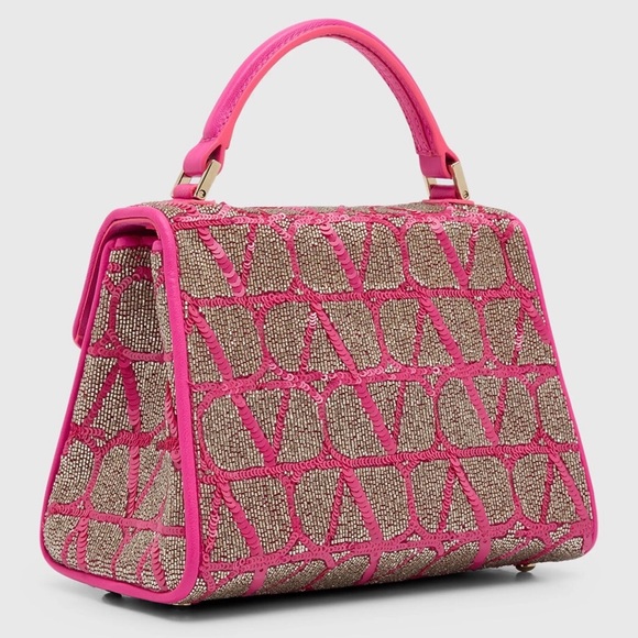 🛍️SOLD🛍️Valentino Garavani NWT VSLING Iconographe Mini
Sequins Top-Handle Bag - Picture 3 of 12